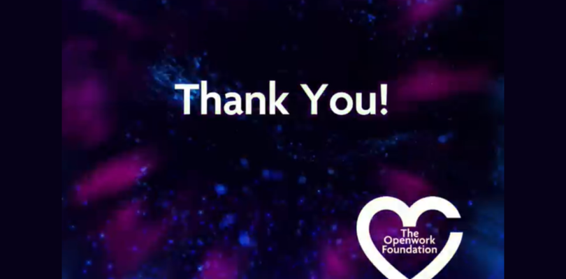 Thank you to everyone who bid in The Openwork Foundation silent auction