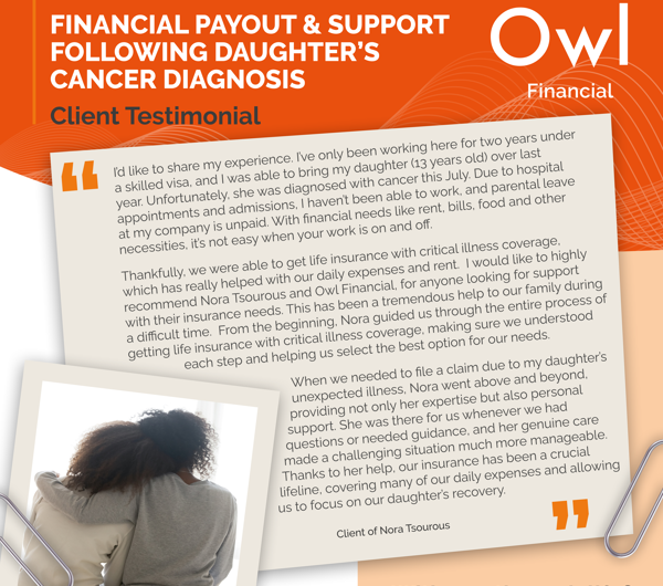 Nora Testimonial Client (Mother)